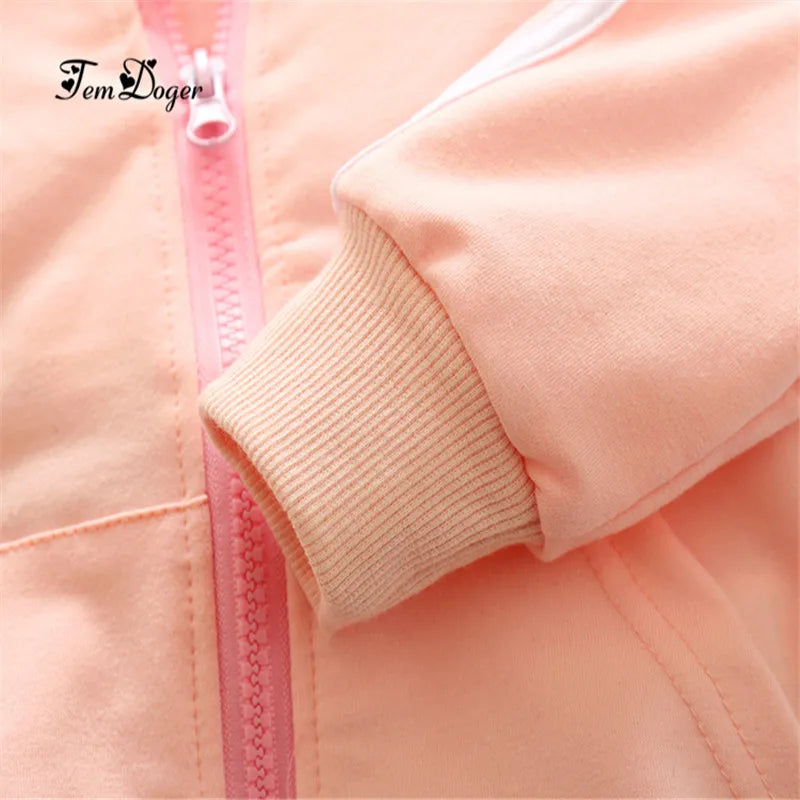 2024 Autumn Fashion baby girl clothes cotton long sleeve solid zipper jacket+pants 2pcs babes tracksuit baby boy clothing set