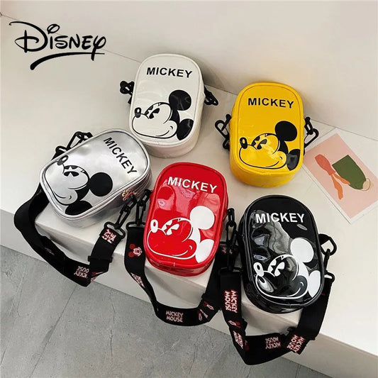 Disney Kids Shoulder Bag Mickey Fashion Coin Purse Girls Bag.